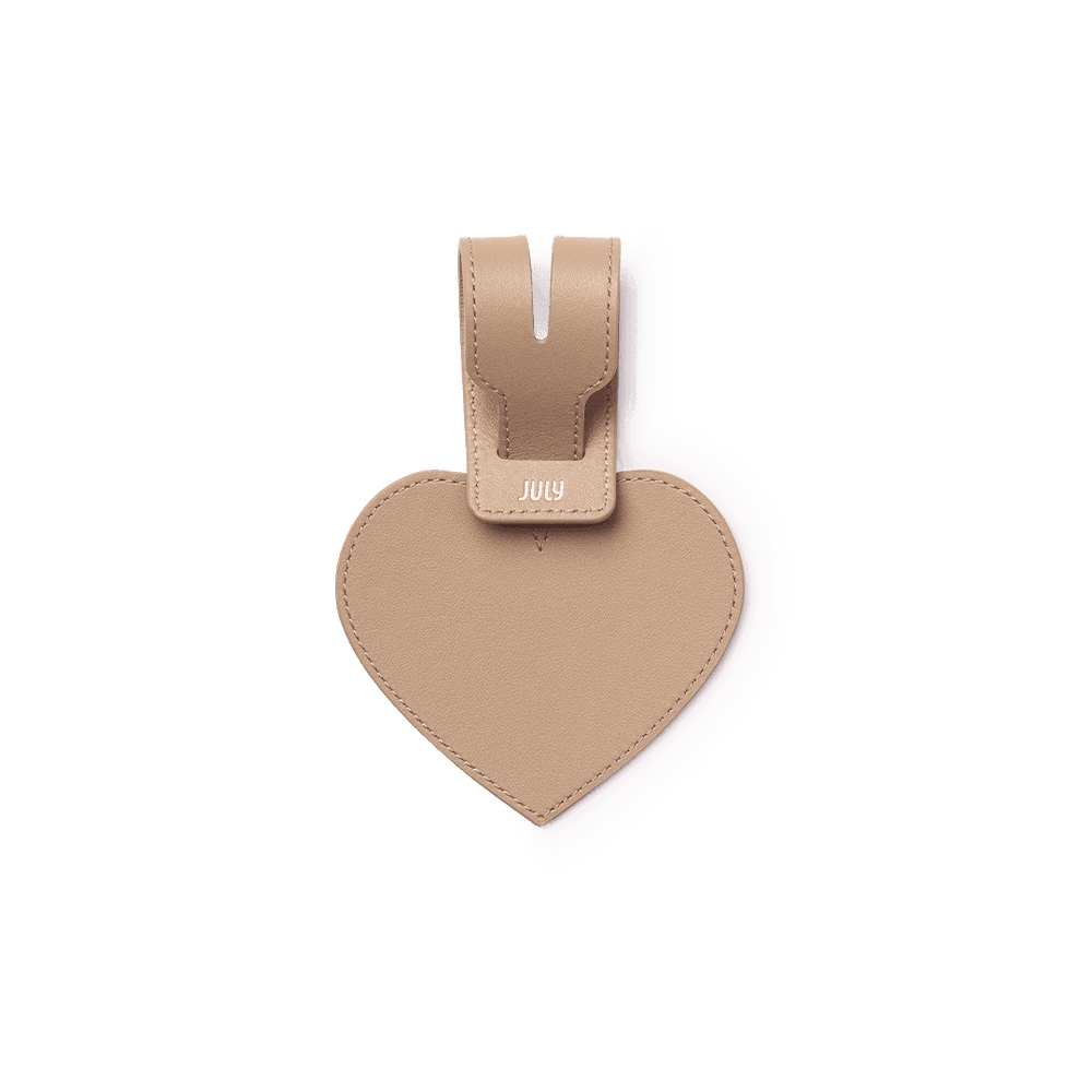 Heart Luggage Tag Oyster