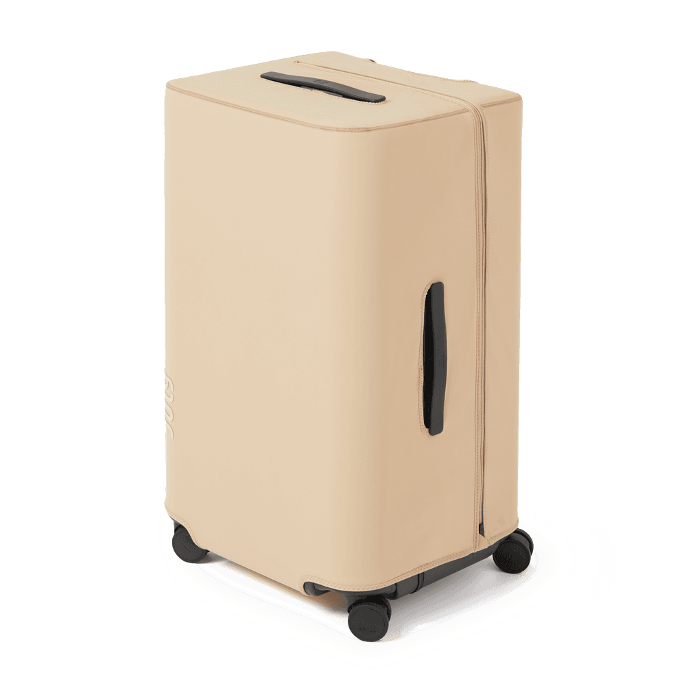 Trunk Luggage Cover - Checked Plus Khaki