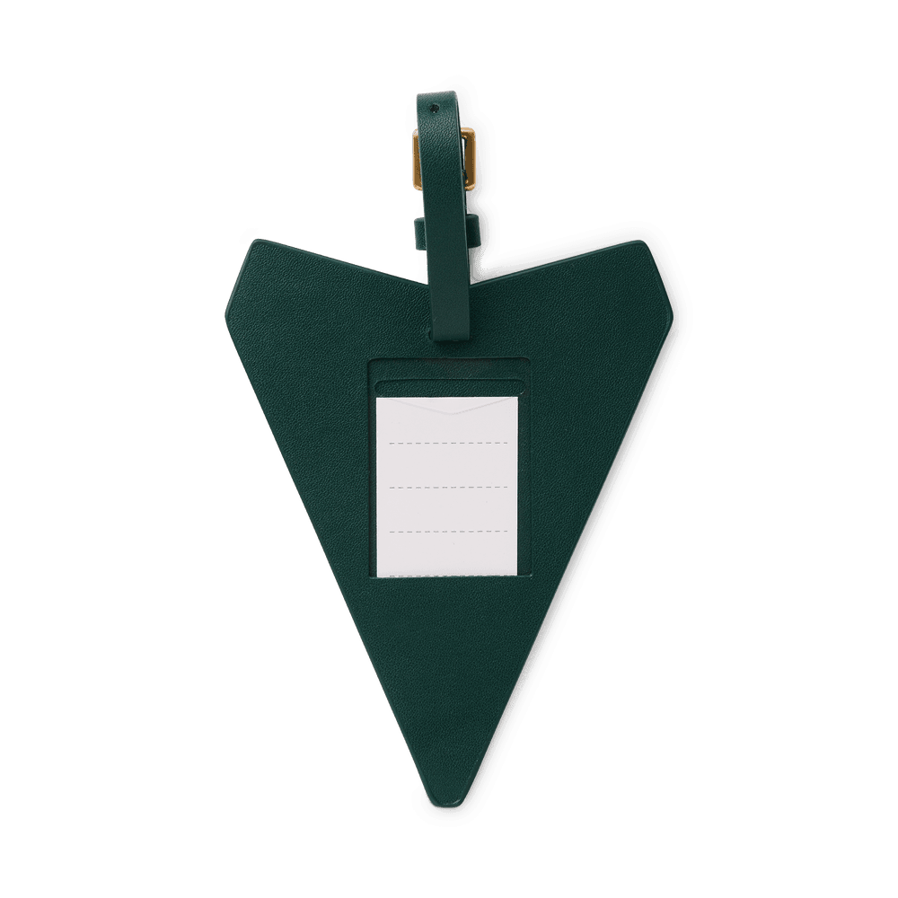 Paper Plane Luggage Tag Forest