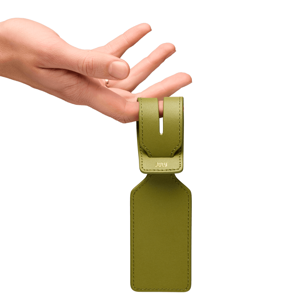 Classic Luggage Tag Olive