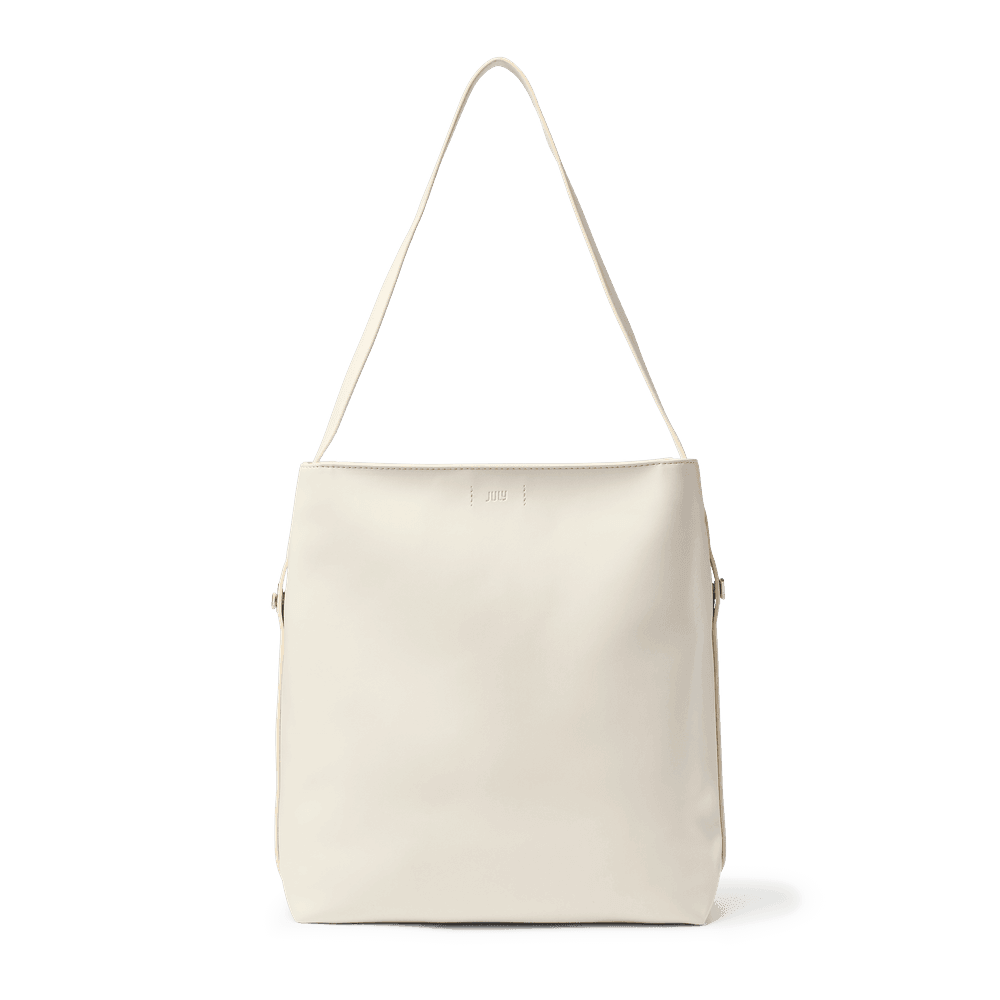 Juliette Soft Bucket Tote Cream