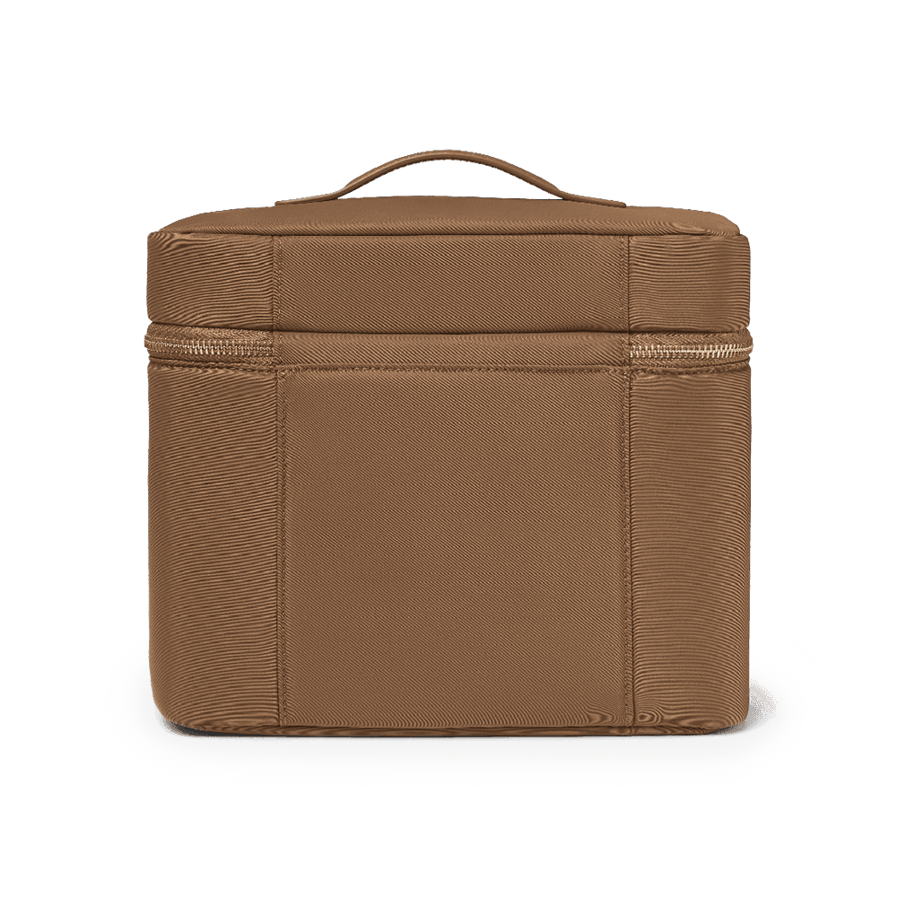 Vanity Cosmetic Case Light Brown