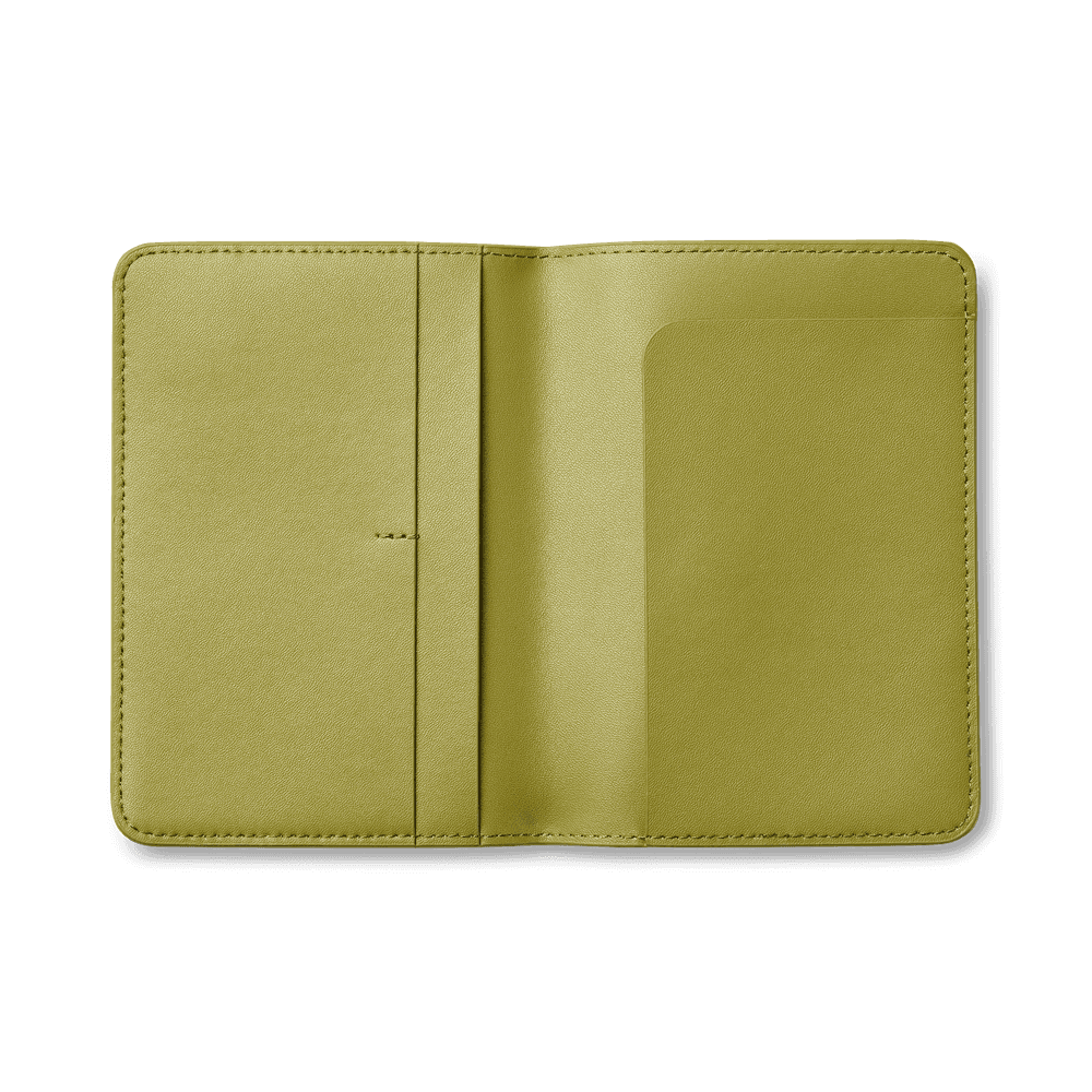 Small Travel Wallet Olive 3 Small Travel Wallet Olive