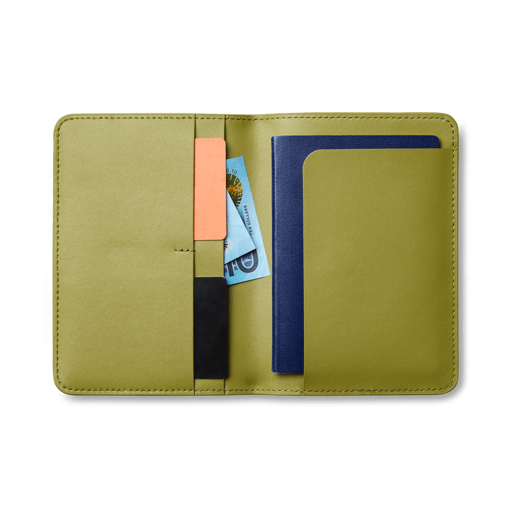 Small Travel Wallet Olive 4 Small Travel Wallet Olive