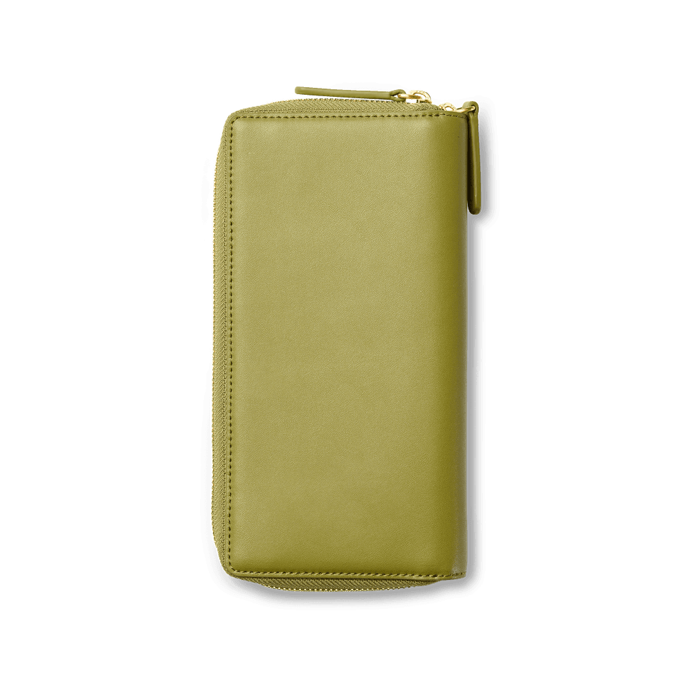 Large Travel Wallet Olive