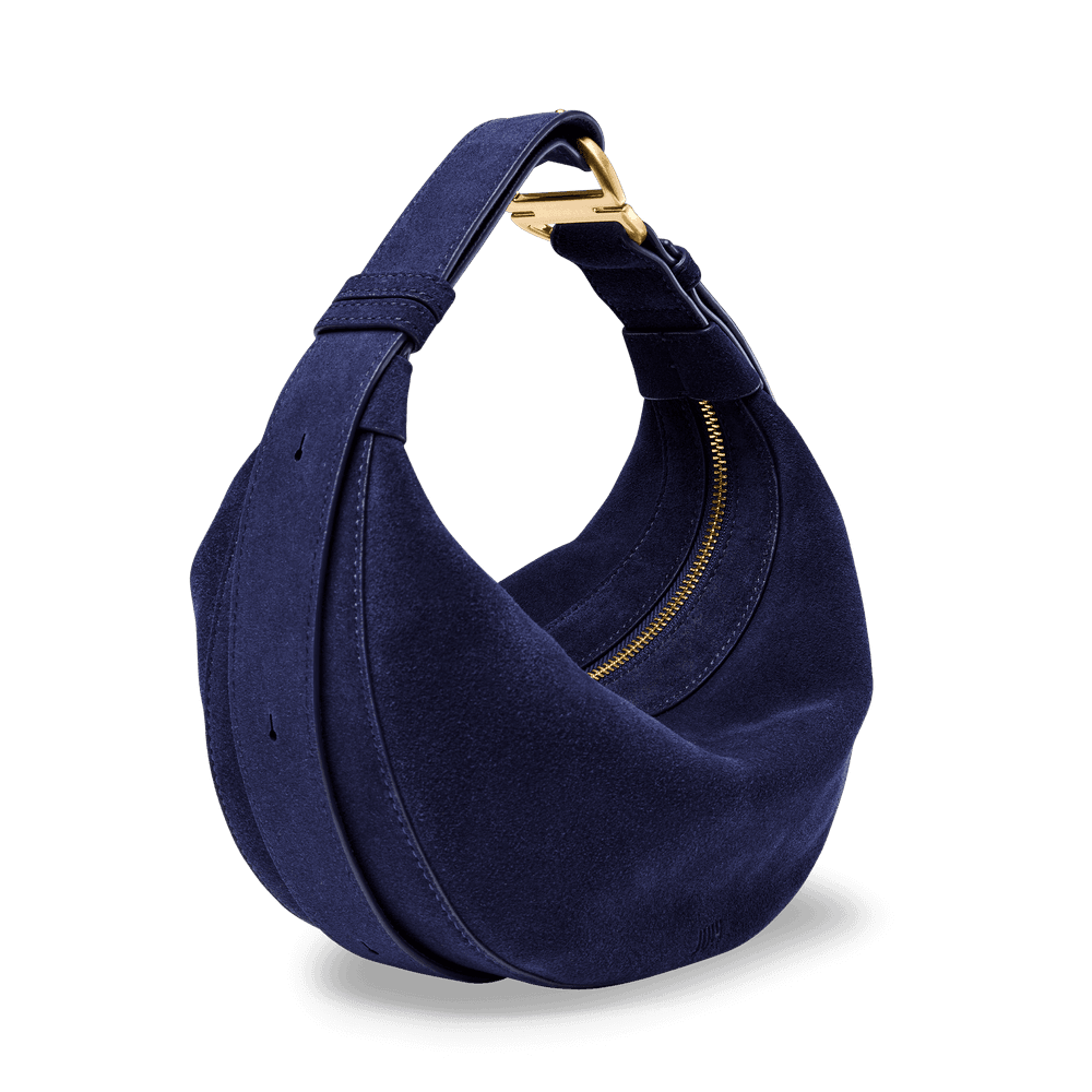 Juliette Suede Luna Bag