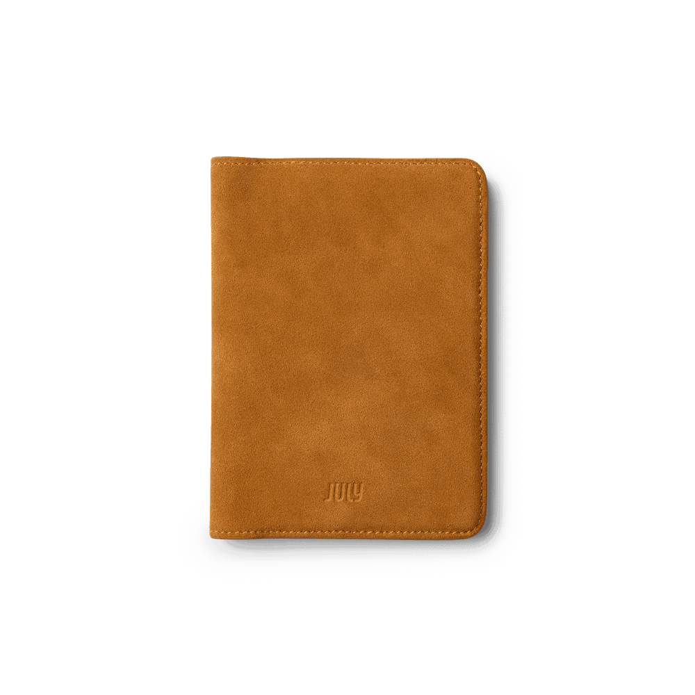 Suede Travel Wallet