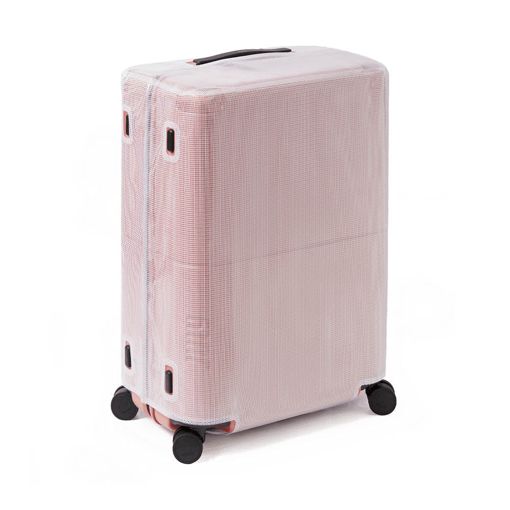Transparent Mesh Luggage Cover - Checked