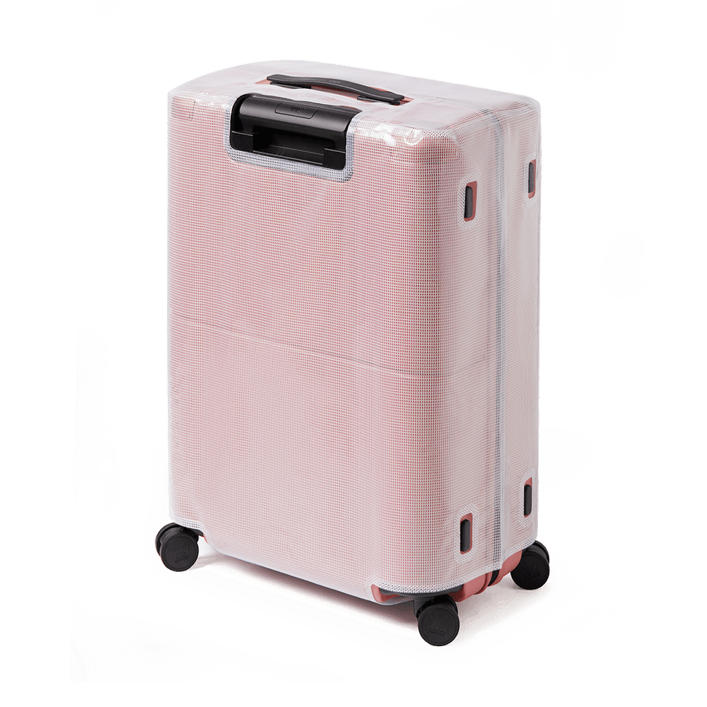 Transparent Mesh Luggage Cover - Checked